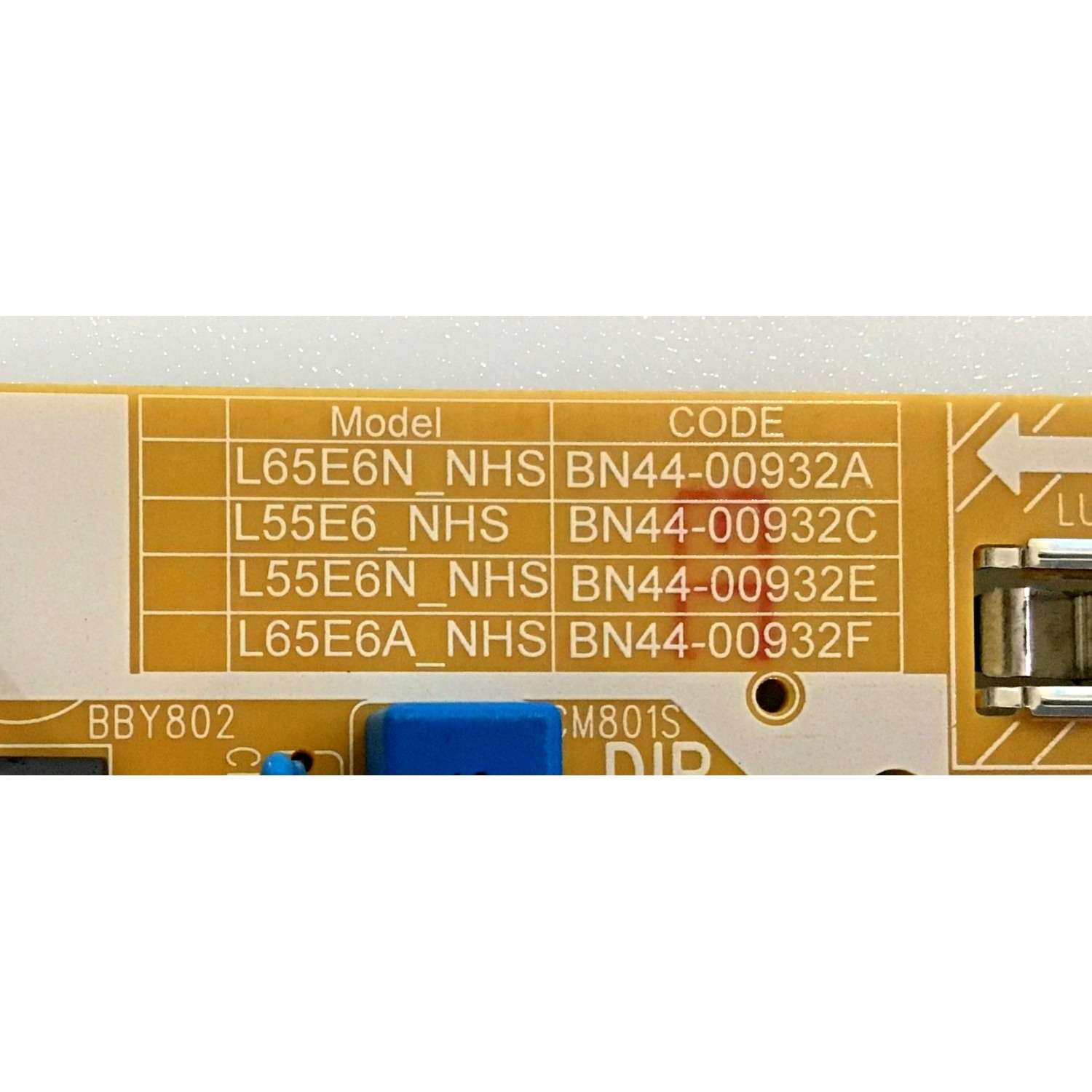KIT DE TARJETAS PARA TV SAMSUNG / MAIN BN94-12873C / BN41-02662A / BN97-14047C / BN9412873C / FUENTE BN4400932A / L65E6N_NHS / BN44-00932A / PANEL'S CY-NN065HGLV2H / DISPLAY BN96-45620A / BN9645620A / MODELOS UN65NU6900FXZA FA01 / UN65NU6950FXZA FA01 - Imagen 3